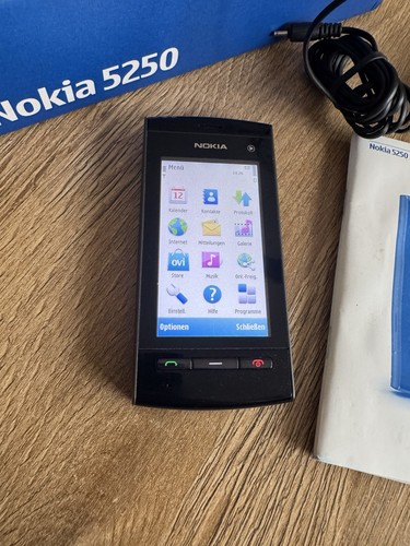 Nokia 5250 dark grey - nokia, gut