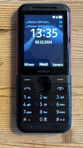 Nokia 5310 schwarz rot ohne - 5310, (ohne