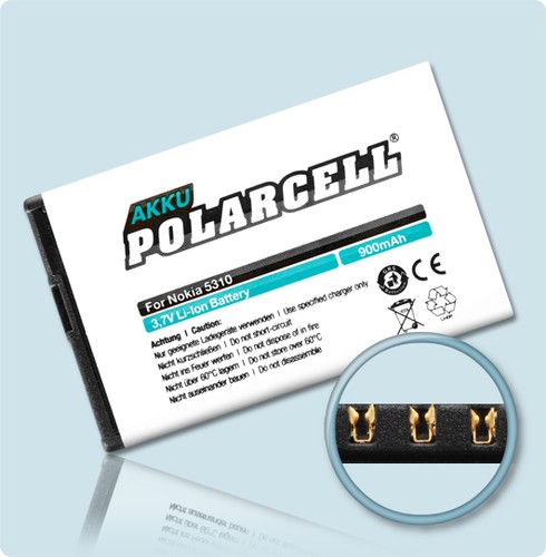 Polarcell akku für nokia 5310 - polarcell,